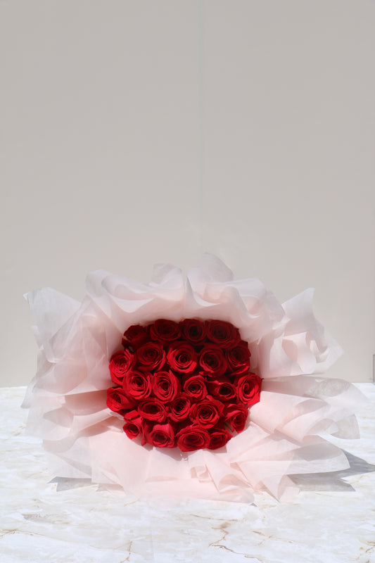 Deluxe Red Rose Bouquet