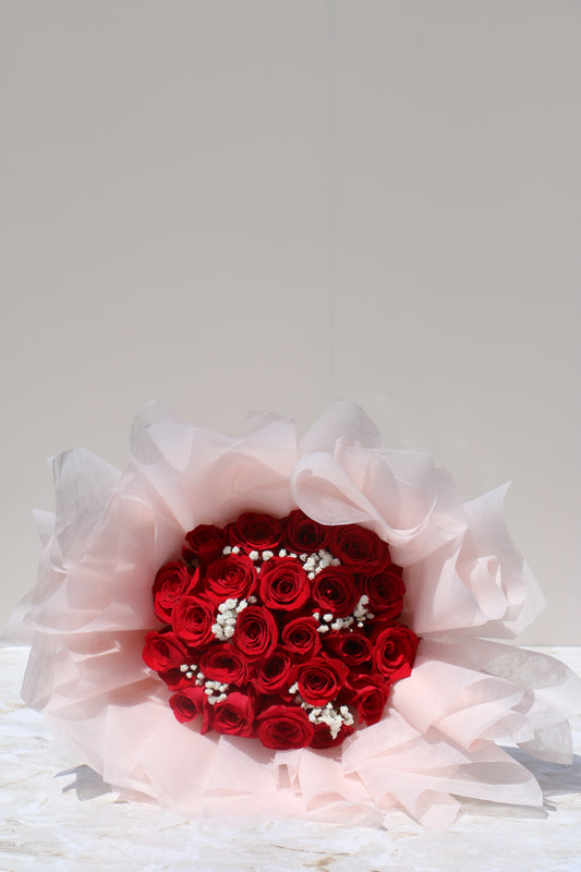 Deluxe Red Rose Bouquet