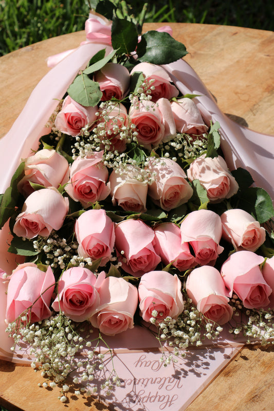 Light Pink Rose Bouquet