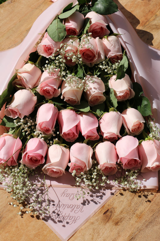 Light Pink Rose Bouquet