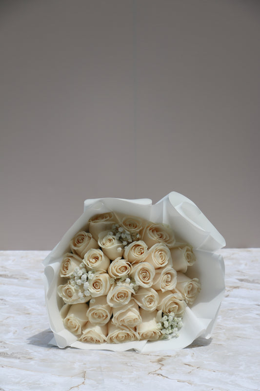 White Rose Bouquet